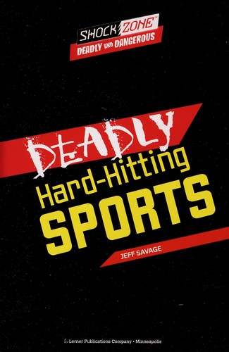 Cover for Deadly hard-hitting sports