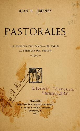 Cover for Pastorales