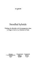 Cover for Stendhal Hybride