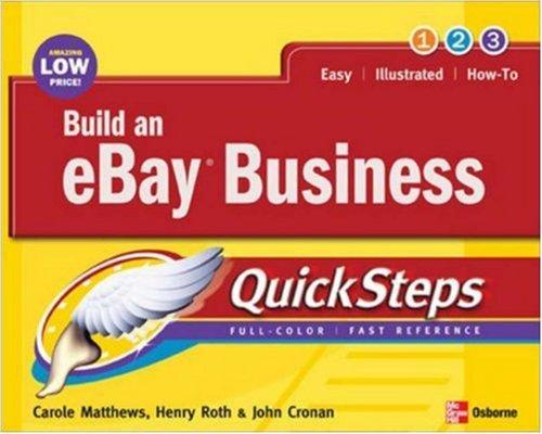 Cover for Build an eBay Business QuickSteps (Quicksteps)