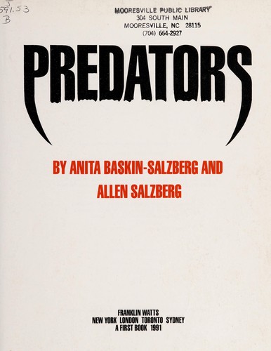 Cover for Predators