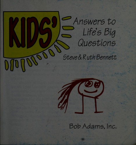 Cover for Kids' answers to life's big questions