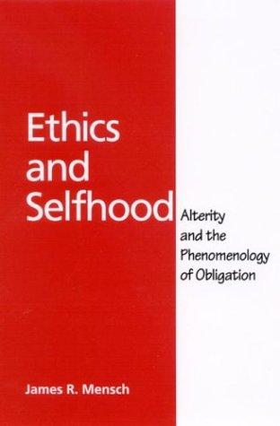 Cover for Ethics and Selfhood