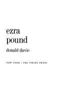 Cover for Ezra Pound