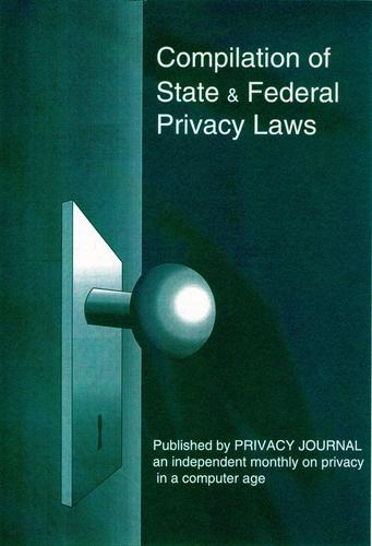 Cover for Compilation of state and federal privacy laws