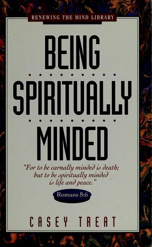 Cover for Being spiritually minded