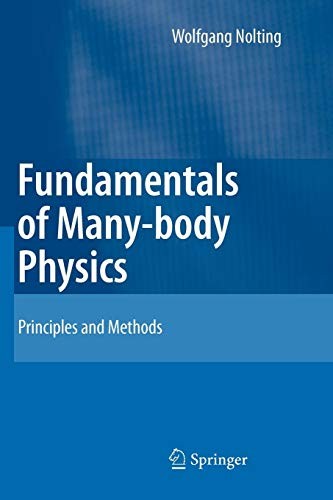 Cover for Fundamentals of Many-body Physics