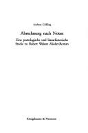 Cover for Abrechnung nach Noten