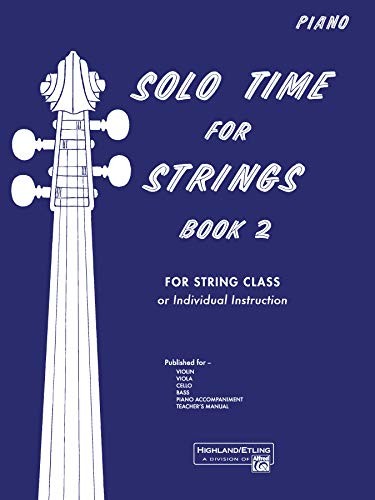 Cover for Solo Time for Strings, Book 2 - Piano