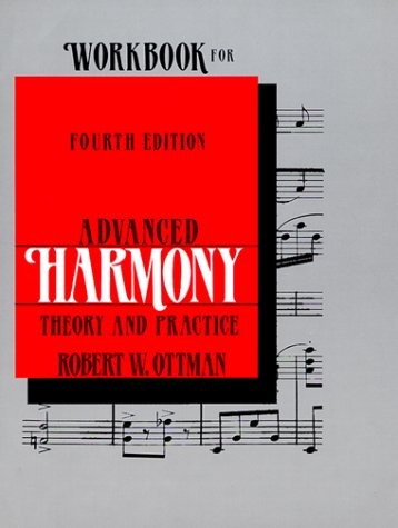 Cover for Workbook: Advanced harmony, theory and practice