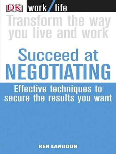 Cover for Succeed at Negotiating