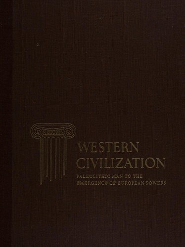 Cover for Western civilization