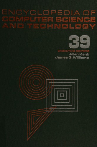 Cover for Encyclopedia of computer science and technology