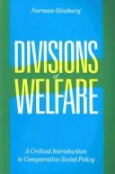 Cover for Divisions of welfare