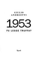 Cover for 1953