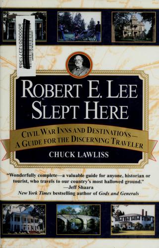 Cover for Robert E. Lee slept here