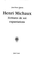 Cover for Henri Michaux