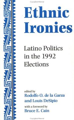 Cover for Ethnic Ironies