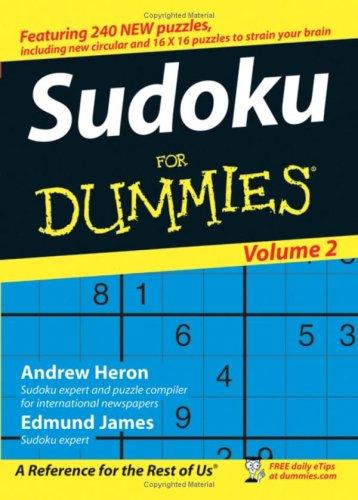 Cover for Sudoku For Dummies (For Dummies (Sports & Hobbies))