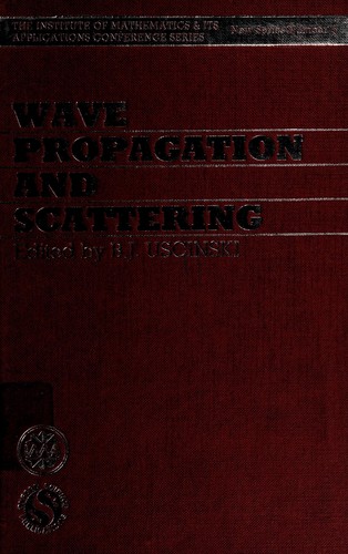 Cover for Wave propagation and scattering