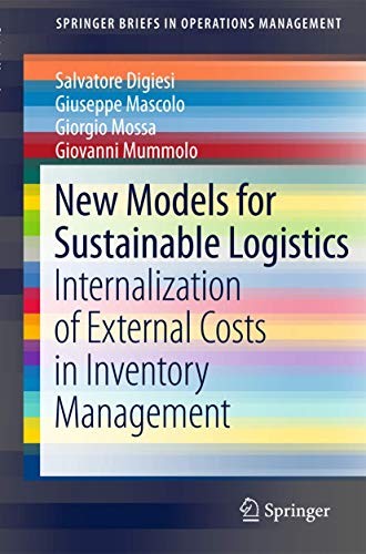 Cover for New Models for Sustainable Logistics