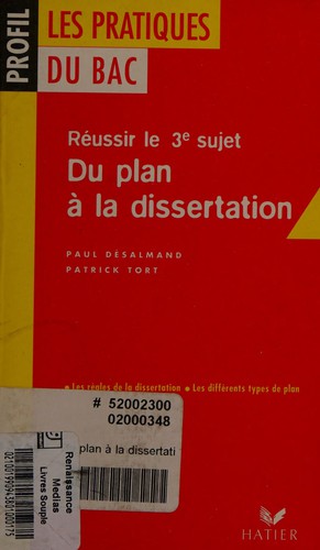 Cover for Réussir le 3e sujet