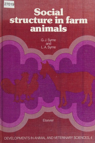 Cover for Social structure in farm animals