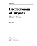 Cover for Electrophoresis of enzymes