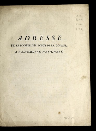 Cover for Adresse
