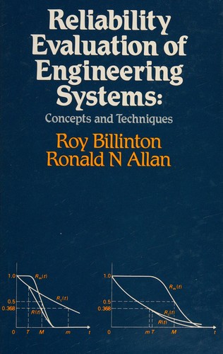 Cover for Reliability evaluation of engineering systems