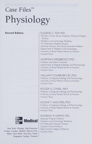 Cover for Case files.