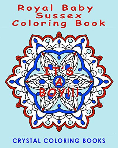 Cover for Royal Baby Sussex Coloring Book