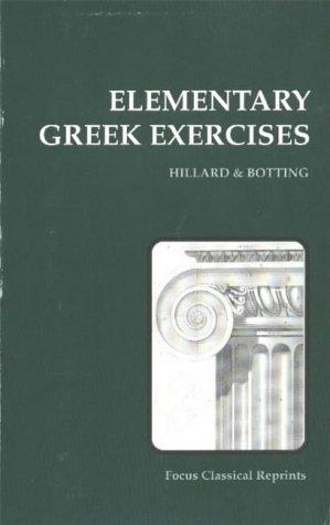 Cover for Elementary Greek Exercises (Focus Classical Reprints)