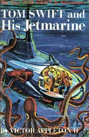 Cover for Tom Swift and His Jetmarine