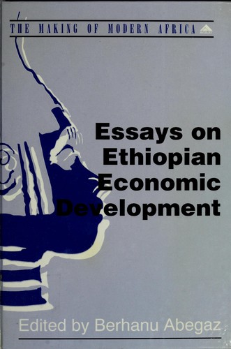 Cover for Essays on Ethiopian economic development