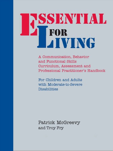 Cover for Essential for Living