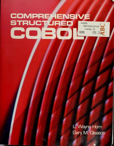 Cover for Comprehensive structured COBOL