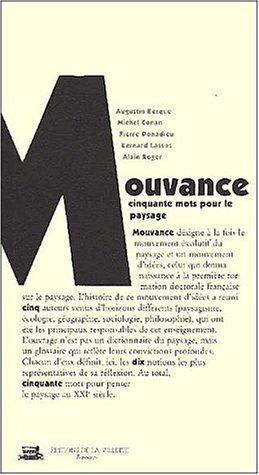 Cover for La mouvance: Du jardin au territoire 