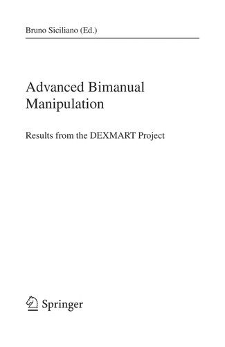 Cover for Advanced Bimanual Manipulation