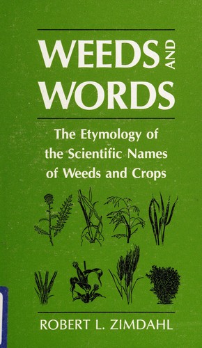 Cover for Weeds and words