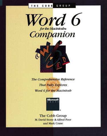 Cover for Word 6 for the Macintosh companion