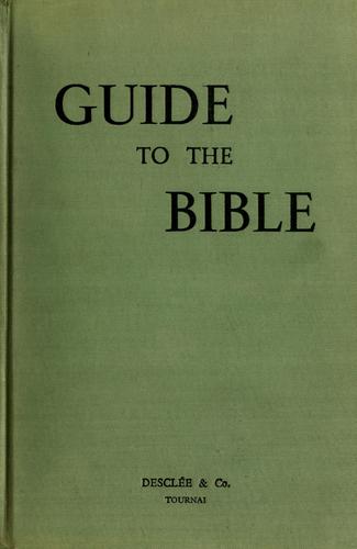 Cover for Guide to the Bible