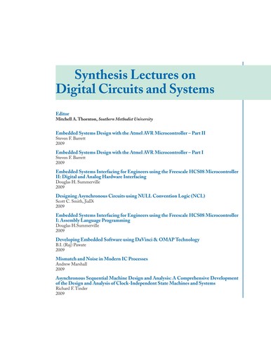 Cover for Embedded systems design with the Atmel AVR microcontroller