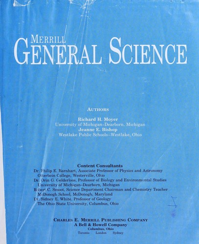 Cover for General Science