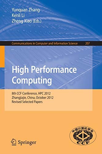 Cover for High Performance Computing