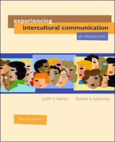 Cover for Experiencing Intercultural Communication