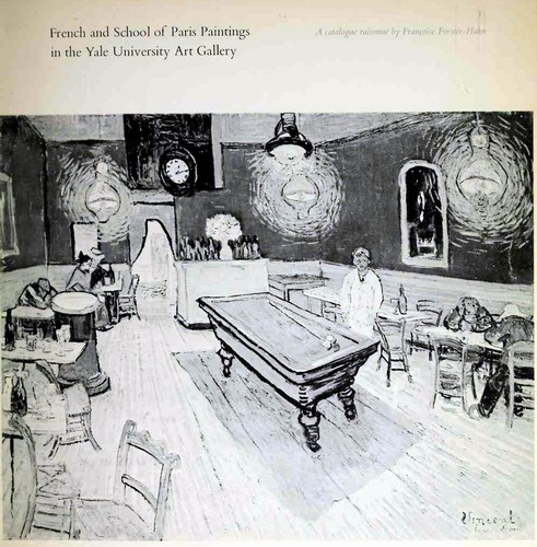 Cover for French and School of Paris paintings in the Yale University Art Gallery