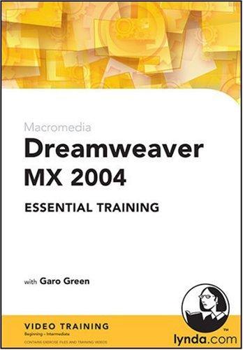 Cover for Dreamweaver MX 2004 Essential Training