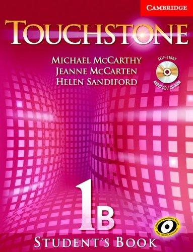 Cover for Touchstone Student's Book 1B with Audio CD/CD-ROM (Touchstone)
