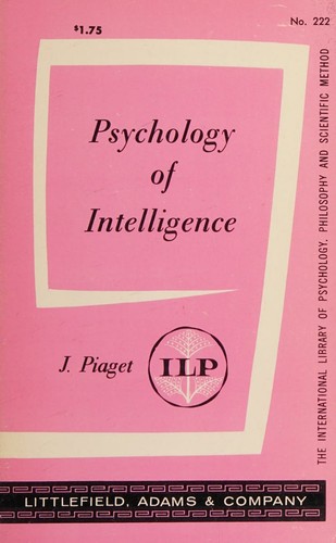 Cover for Psychology of Intelligence